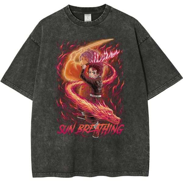 Tanjiro Kamado Shirt, Demon Slayer Shirt, Anime Shirt, Vintage T-Shirt