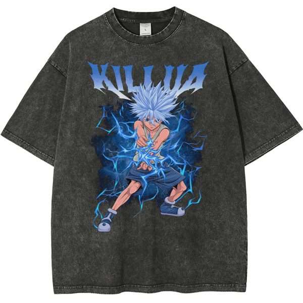 Killua Zoldyck Shirt, Hunter x Hunter Shirt, Anime Shirt, Vintage T-Shirt