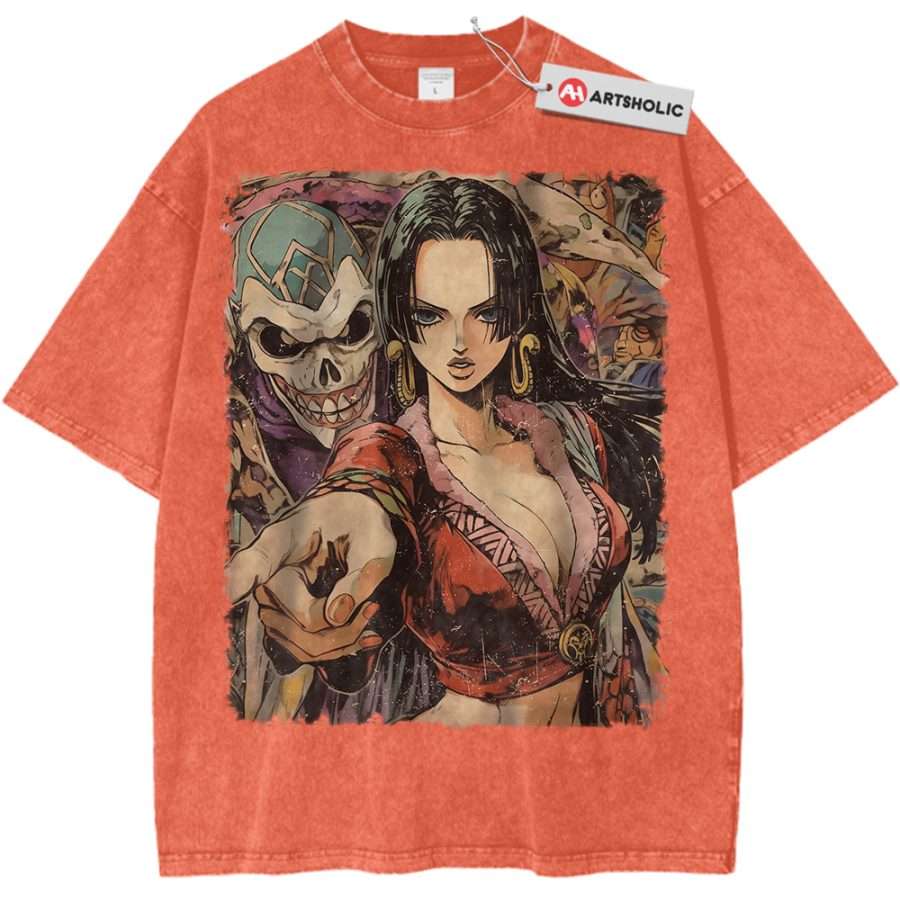 Boa Hancock Shirt, One Piece Shirt, Anime Shirt, Vintage Tee – Artsholic –  Fan Art Merch