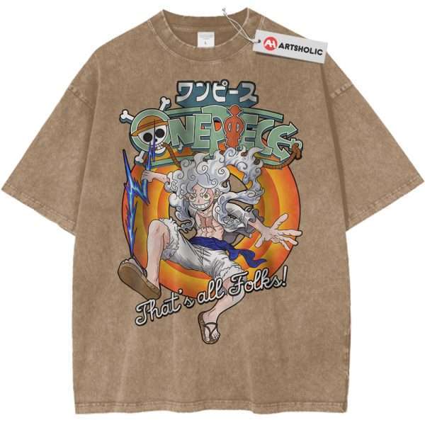Monkey D Luffy Shirt, One Piece Shirt, Anime Shirt, Vintage Tee