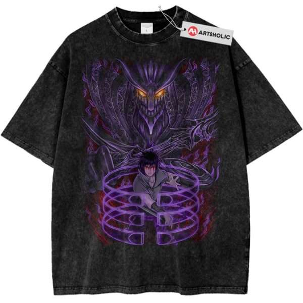 Sasuke Uchiha Shirt, Naruto Shirt, Anime Shirt, Vintage T-Shirt