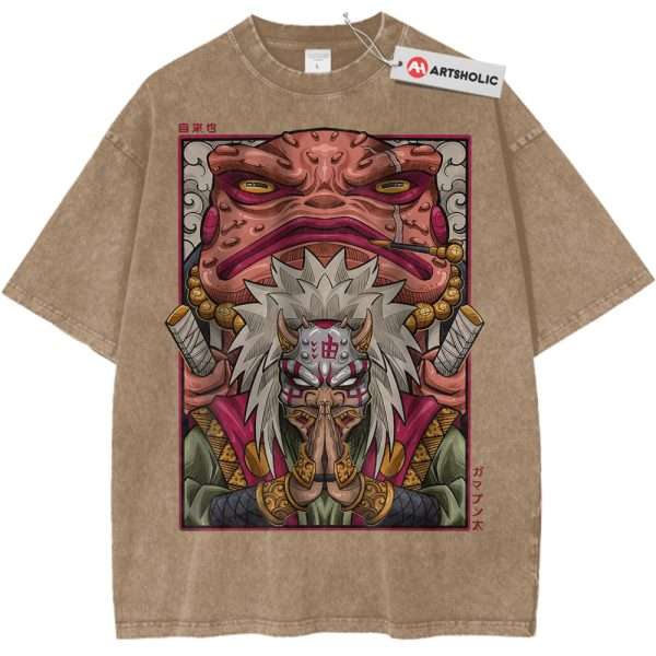Jiraiya Shirt, Naruto Shirt, Anime Shirt, Vintage T-Shirt