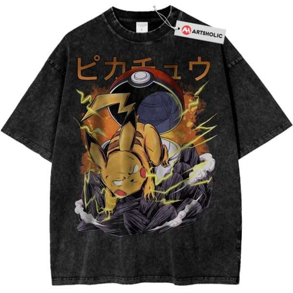 Pikachu Shirt, Pokemon Shirt, Anime Shirt, Vintage T-Shirt