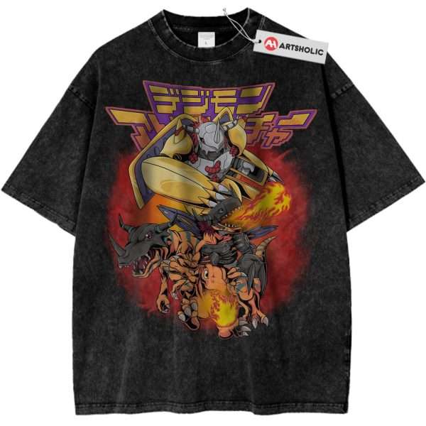 Agumon Shirt, WarGreymon Shirt, Digimon Adventure Shirt, Anime Shirt, Vintage T-Shirt