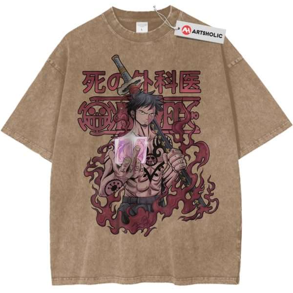 Trafalgar D Water Law Shirt, One Piece Shirt, Anime Shirt, Vintage T-Shirt