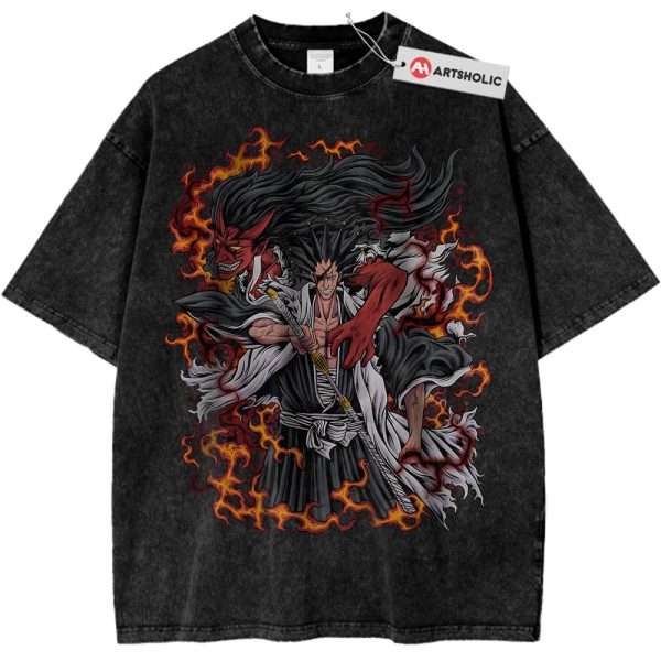 Kenpachi Zaraki Shirt, Bleach Shirt, Anime Shirt, Vintage T-Shirt