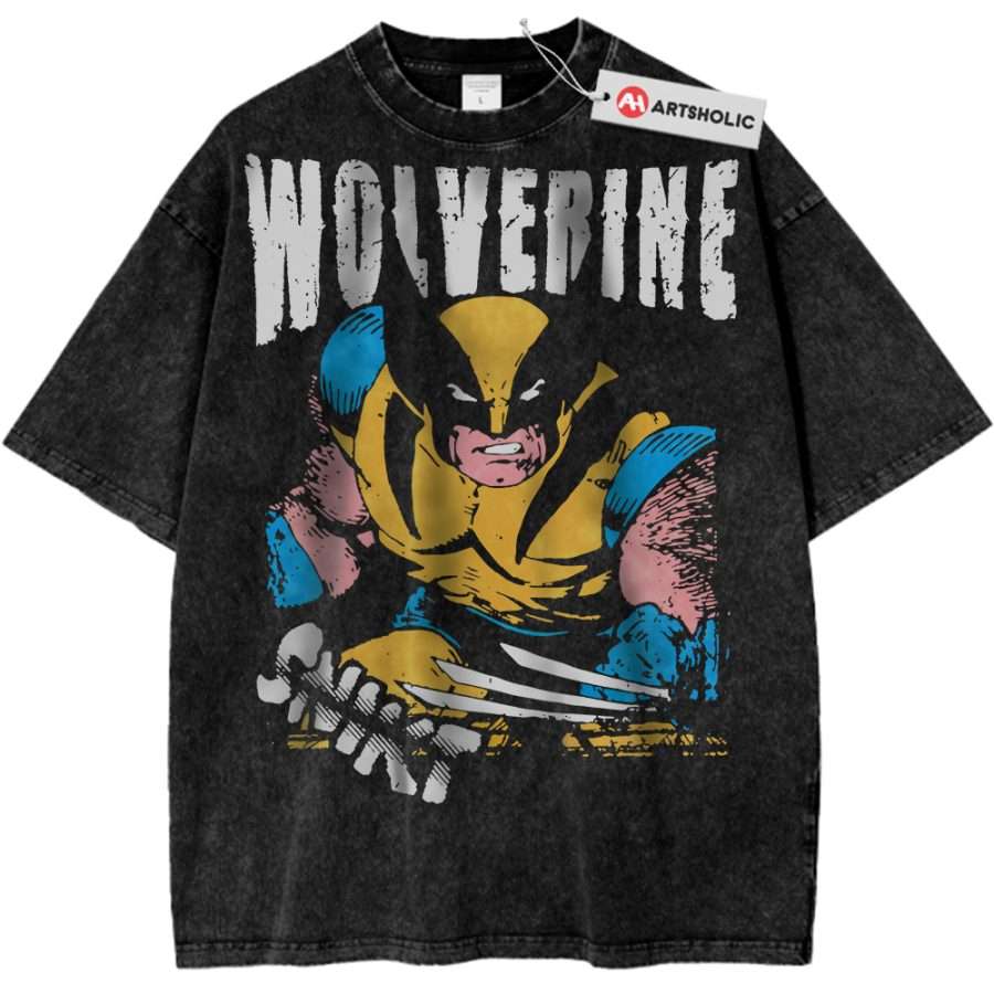 Wolverine Shirt, X-Men Shirt, Marvel Comics Shirt, Vintage T-Shirt