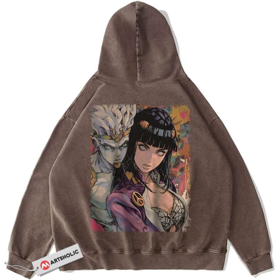 Hinata Hyuga Hoodie Naruto Hoodie Anime Hoodie Vintage Hoodie Artsholic Fan Art Merch